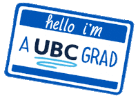 Graduation Grad Sticker by UBC's Okanagan campus