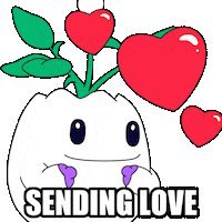 I Love You Hearts Sticker by Magic Eden