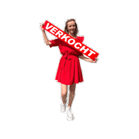 Verkocht Sticker by Straf Vastgoed