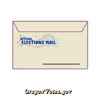 Water Register To Vote Sticker by Oregon Secretary of State