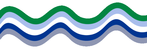 GoodSteps giphyupload wave green wave flip flops Sticker