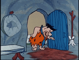 Happy Fred Flintstone GIF