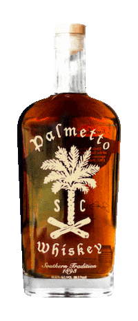 palmettodistillery shot whiskey moonshine palmetto Sticker