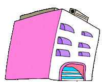 Miami Beach Pink Sticker by ATLAST