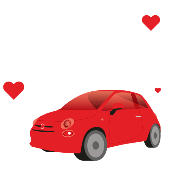 saintvalentine love Sticker by FIAT