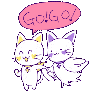 Lets Go Running Sticker