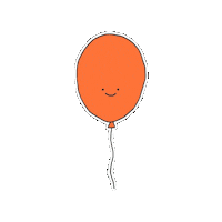 milkyprints balon baloonn baaloonn Sticker