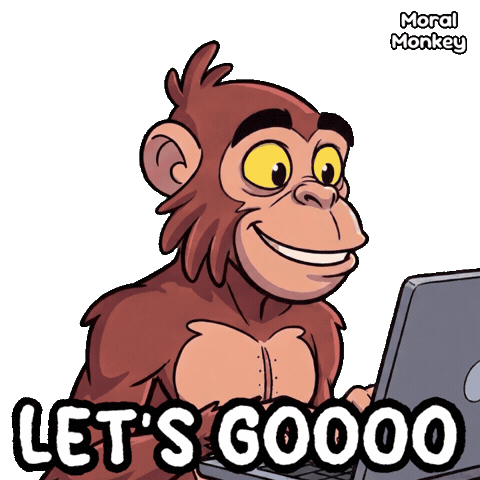 Excited Lets Go Sticker by VeeFriends