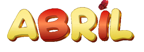 Abril Sticker