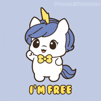 Im Free Ready To Go GIF by Brave Unicorn