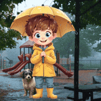 Its Pouring Heavy Rain GIF