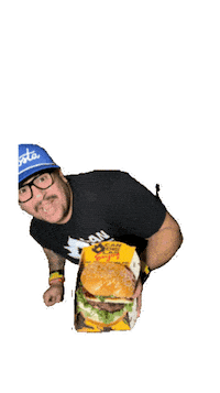 Burger Sticker by Candelas