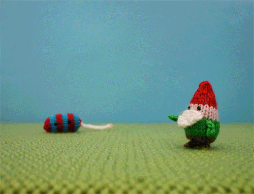 stop-motion animation GIF by Mochimochiland