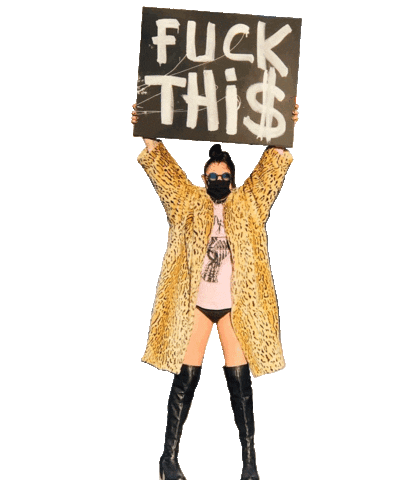 Crisis No Sticker by KREUTZERS