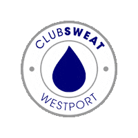 clubsweat logo sculpt clubsweat clubsweatwestport Sticker