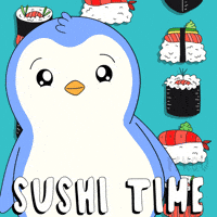 Hungry Penguin GIF by Pudgy Penguins