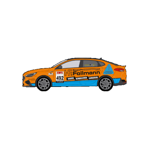 mertensmotorsport n hyundai michel mertens Sticker