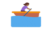 Woman Running Sticker by EmojiVid