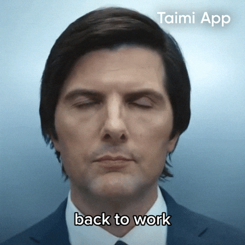 Tired Back To Work GIF by Taimi