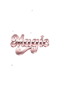 Natalysst magic lettering shine miracle Sticker