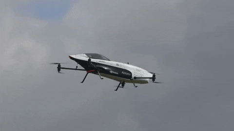 Flying Flight Test GIF by Airspeeder