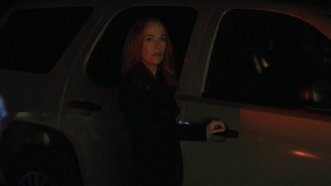 scully mulder GIF by The X-Files