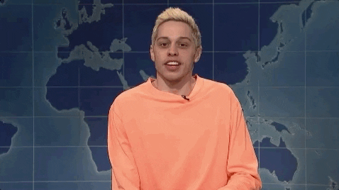 Pete Davidson Laughing GIF by Saturday Night Live