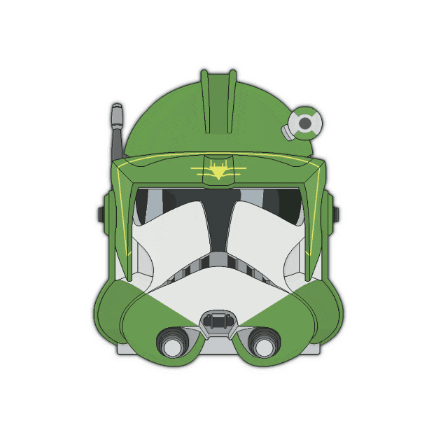 Star Wars Helmet Sticker