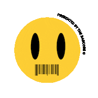 Happy Face Sticker by BARCODE BANGLO