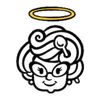 Angel Sticker by TetaFrida