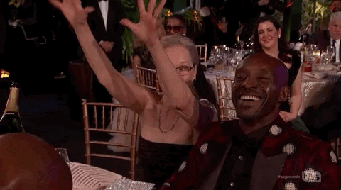 Meryl Streep Applause GIF by SAG Awards