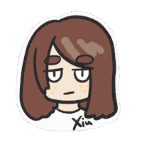 Girl Sticker