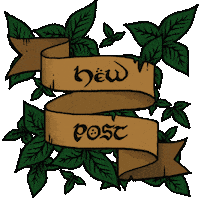 Lord Of The Rings New Post Sticker