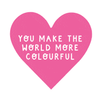 Rainbowlove You Are Wonderful Sticker