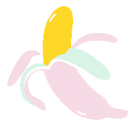 Carmen Miranda Food Sticker by Math