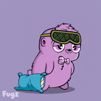 Tired Sleep GIF by Fugz Official