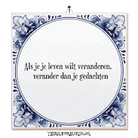 Focus Reflectie Sticker by Tegelspreuken.nl