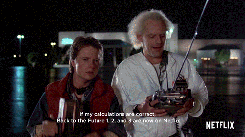 Back To The Future GIF by NETFLIX