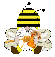 Bumble Bee Honey Sticker