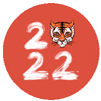 Excited Happy New Year Sticker by Hello All