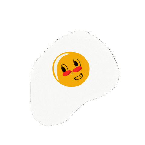 heyhoneycreative egg Sticker