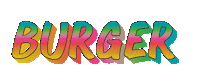 Burger Sticker by Pinkys Hog Roast BBQ & Grill