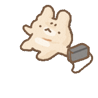 Tired Couch Potato Sticker