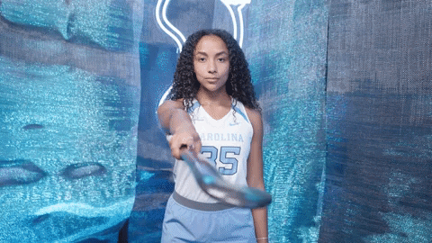 North Carolina Point GIF by UNC Tar Heels