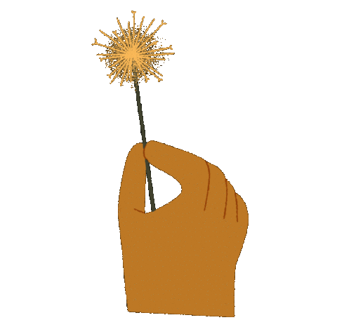 Shining Happy New Year Sticker