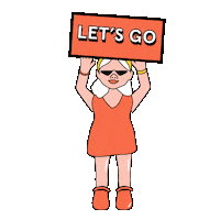 Lets Go Sticker by Plantes pour tous