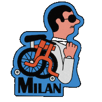 BromptonBicycle cycling milan brompton one million Sticker