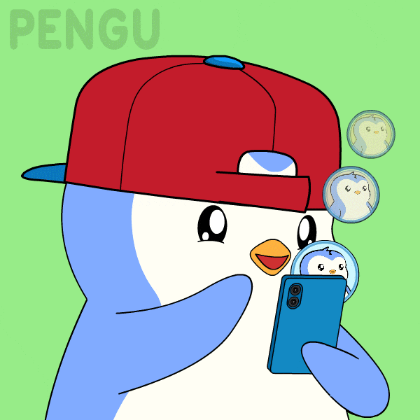Text Crypto GIF by Pudgy Penguins