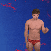 Diving Swimming GIF by SMU Mustangs