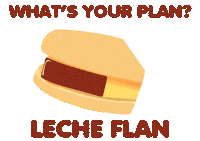 Creme Caramel Dessert Sticker by DONUTPAPI